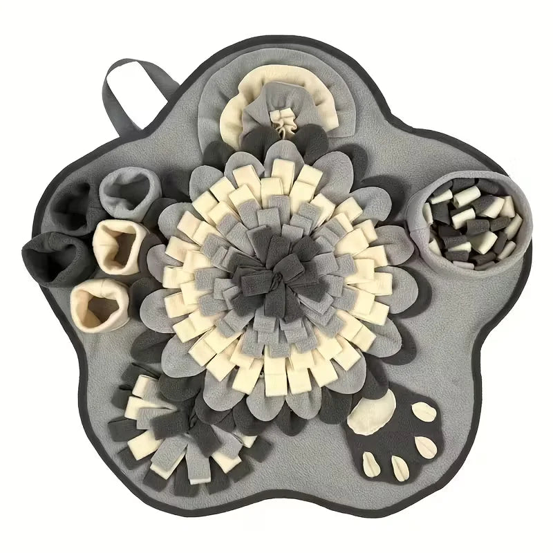 PawGenius™ Interactive Snuffle Mat & Slow Feeder