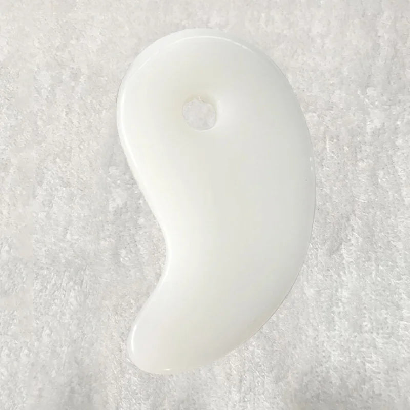 Rose Quartz Gua Sha Massage Board – Premium Facial Scraping Tool for Face, Neck & Body | Natural Stone Lymphatic Drainage Massager