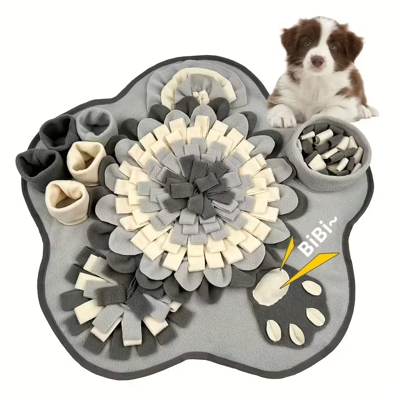 PawGenius™ Interactive Snuffle Mat & Slow Feeder