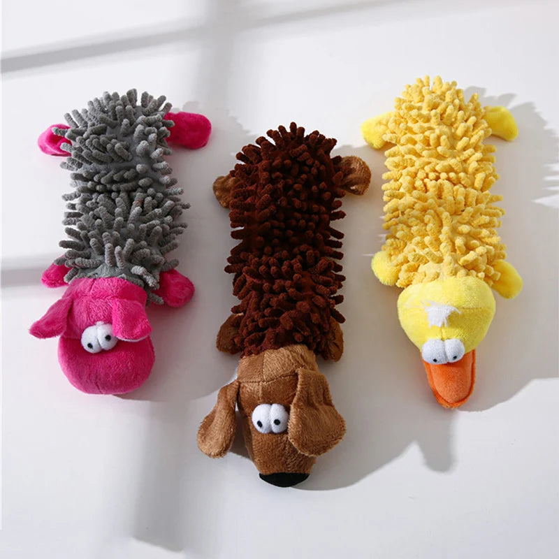 CloudRest™ Squeaky Plush Animal Dog Toy