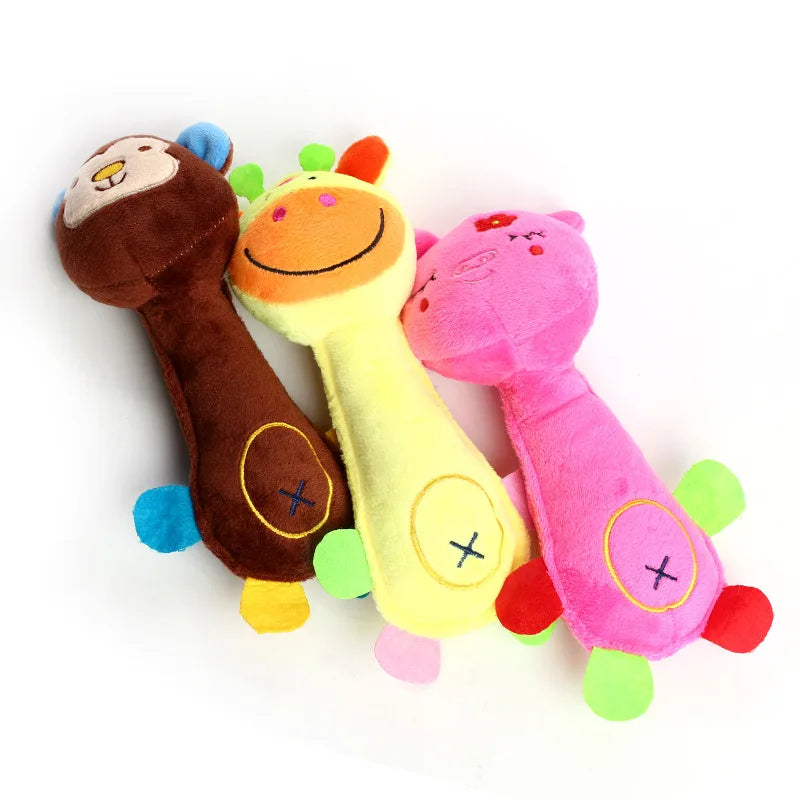 CloudRest™ Squeaky Plush Animal Dog Toy
