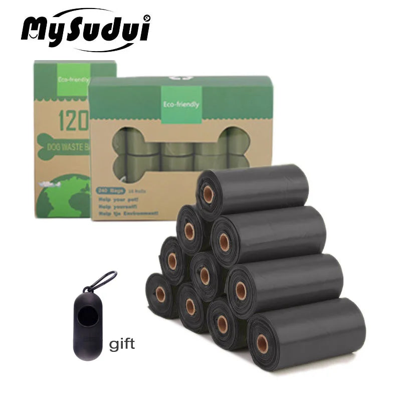 Biodegradable Dog Poop Bags with Dispenser – Premium Leak-Proof Eco-Friendly Pet Waste Bags for Dogs, Puppy Walks, Travel, Parks & Outdoor Adventures