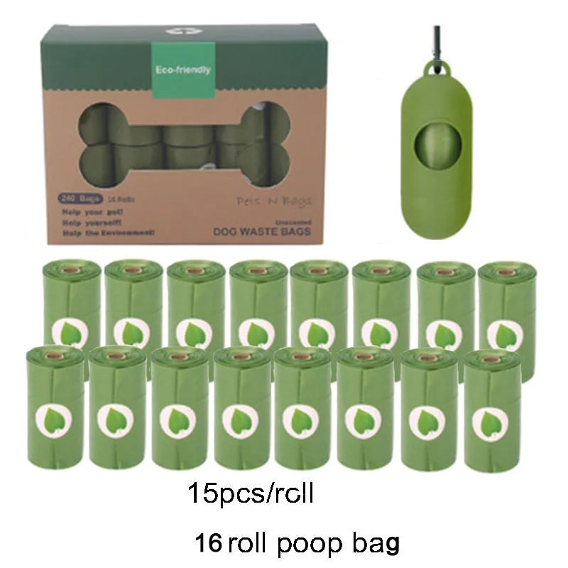 Biodegradable Dog Poop Bags with Dispenser – Premium Leak-Proof Eco-Friendly Pet Waste Bags for Dogs, Puppy Walks, Travel, Parks & Outdoor Adventures