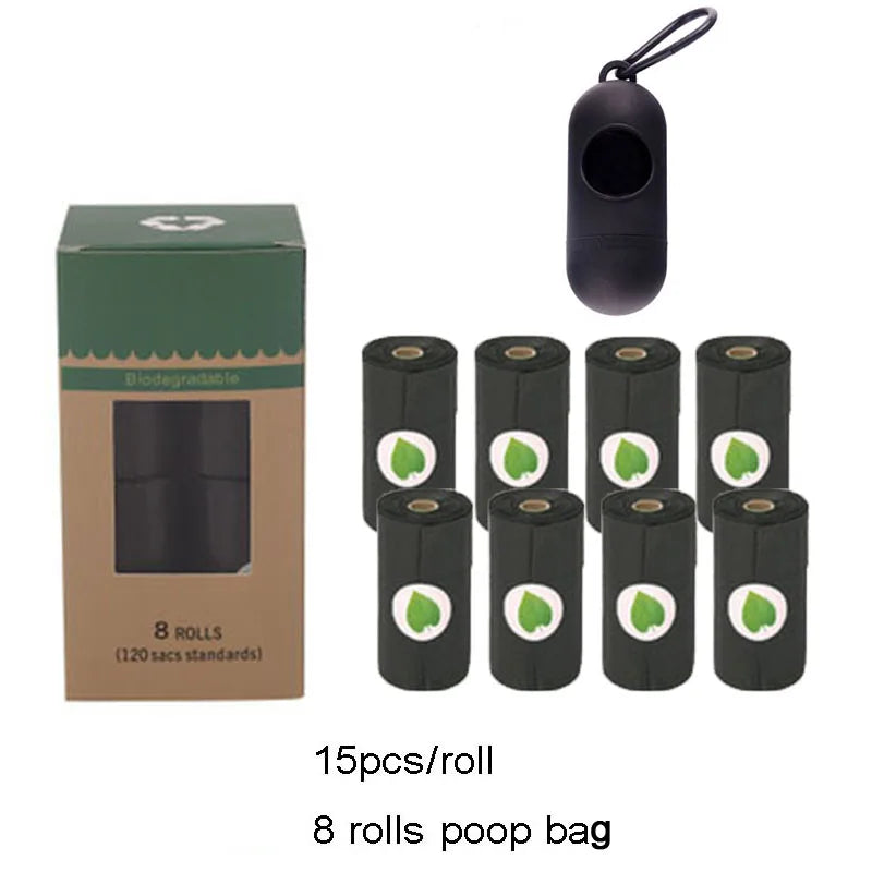 Biodegradable Dog Poop Bags with Dispenser – Premium Leak-Proof Eco-Friendly Pet Waste Bags for Dogs, Puppy Walks, Travel, Parks & Outdoor Adventures