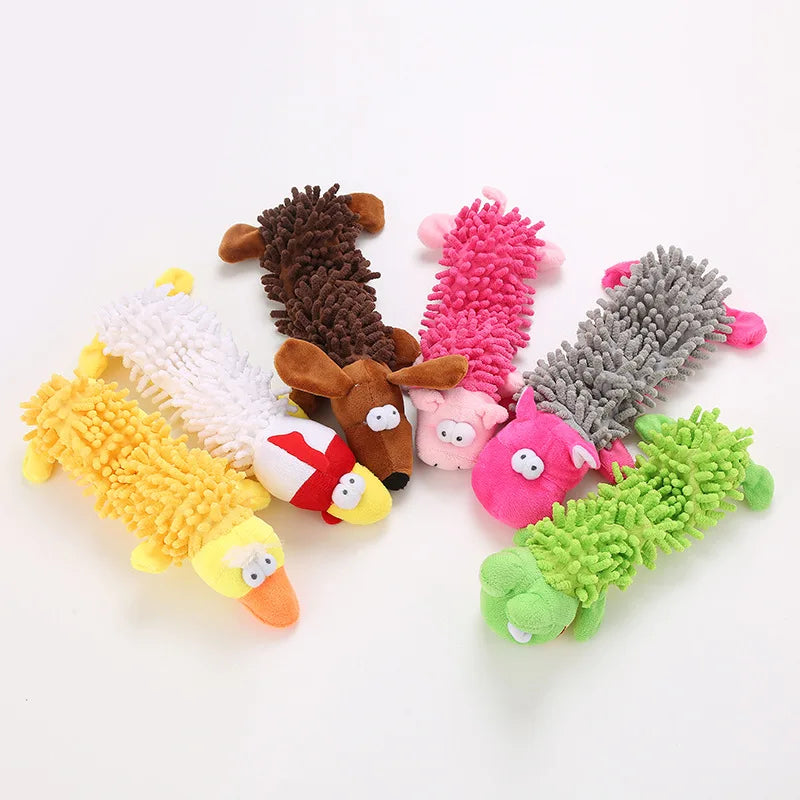 CloudRest™ Squeaky Plush Animal Dog Toy