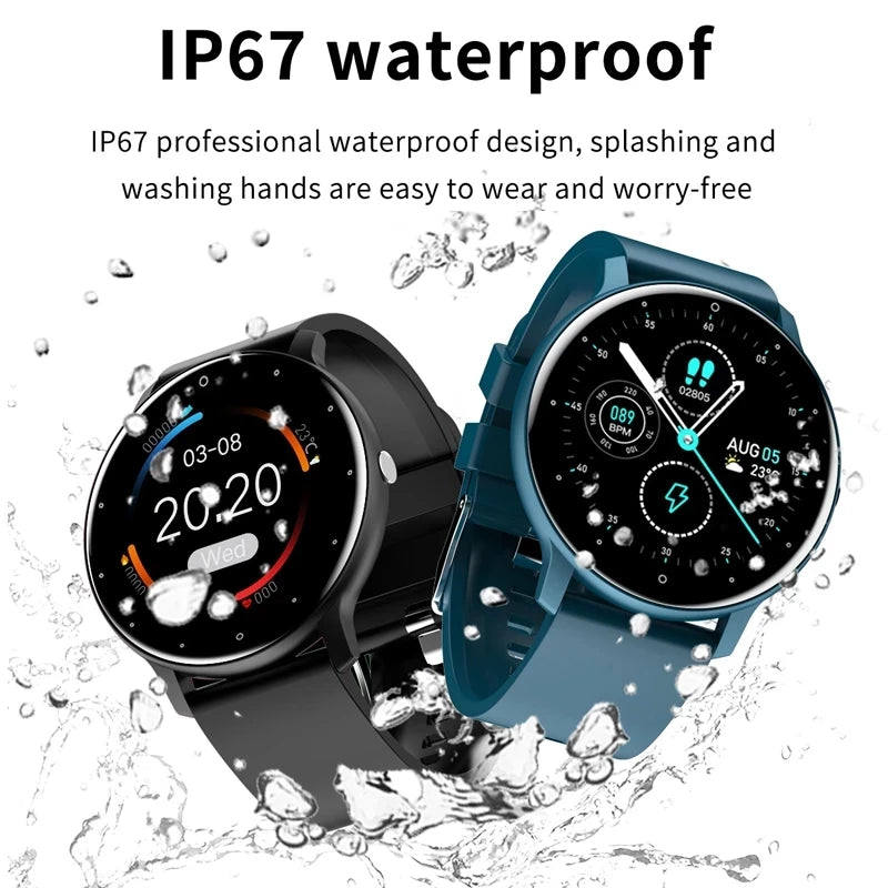 LIGE 2026 Smart Watch for Men & Women – Fitness Tracker with Heart Rate Monitor, Waterproof Sports Watch, Bluetooth Call & Activity Tracker for Android & iOS