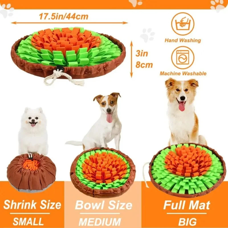 SniffBloom™ Interactive Slow Feeder & Snuffle Mat