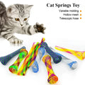 Interactive Cat Spring Toy Set – Colorful Spiral Coil Toys for Cats & Kittens