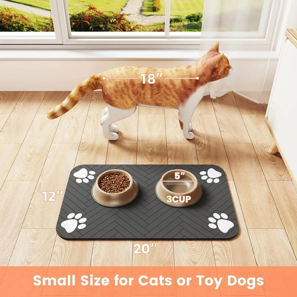 CloudRest™ Quick-Dry Pet Feeding Mat
