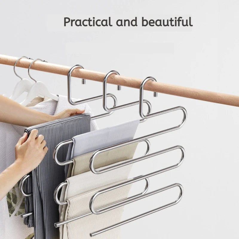 5-Tier Space Saving Pants Hanger