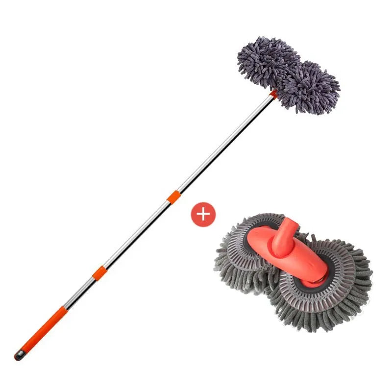Telescopic Car Wash Mop & Brush