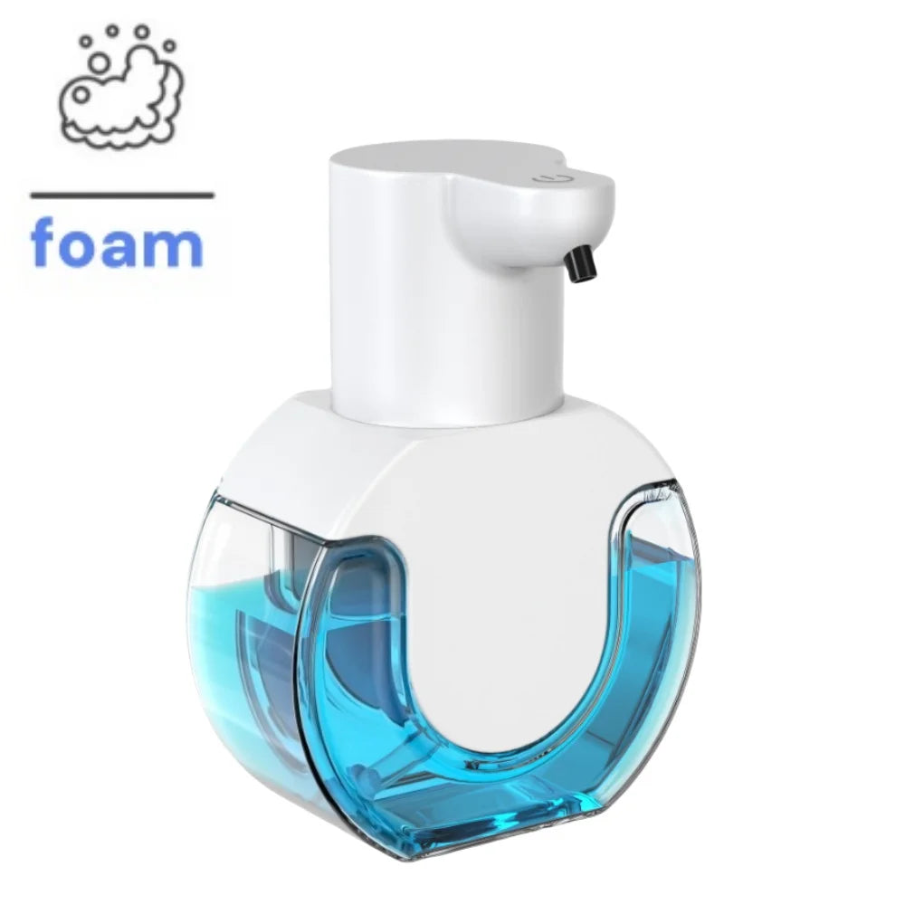 Touchless Automatic Soap Dispenser – USB Rechargeable Infrared Sensor Liquid & Foam Soap Pump for Bathroom & Kitchen
