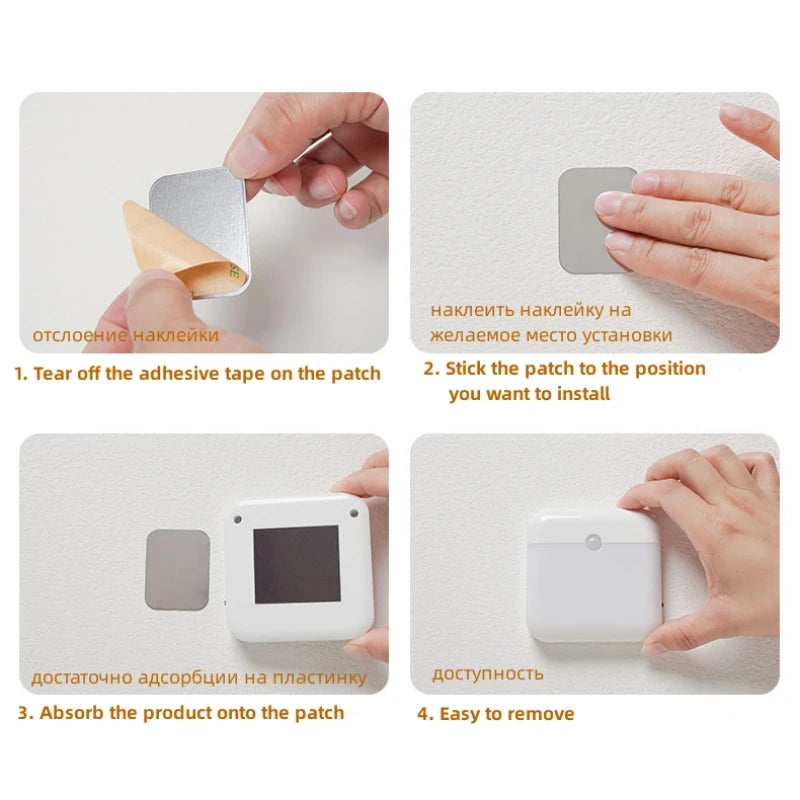 USB Rechargeable Motion Sensor LED Night Light – Wireless Magnetic Wall Light for Hallways, Closets & Stairs