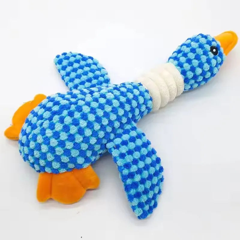 CloudRest™ Durable Squeaky Plush Duck Dog Toy