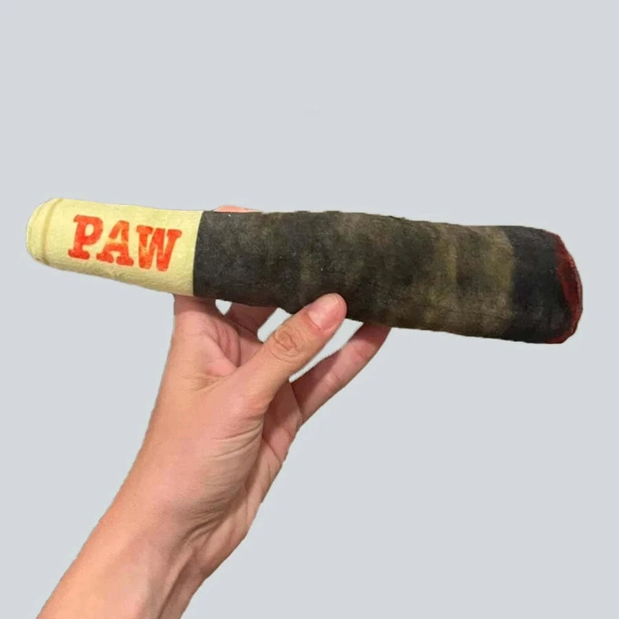 CloudRest™ Squeaky Cigar Plush Toy For Small & Medium Dogs
