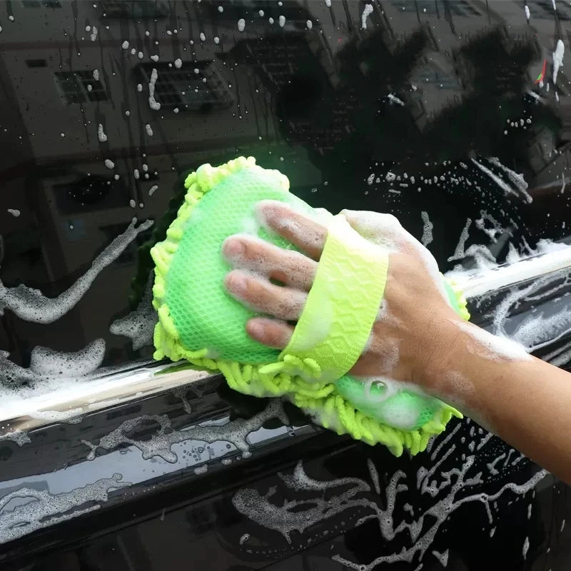 Premium Microfiber Car Wash Sponge Mitt