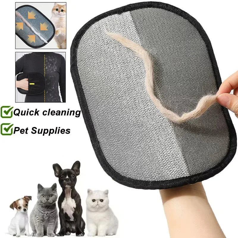 FurSweep™ Reusable Pet Hair Remover Glove for Furniture, Clothing & Car Seats