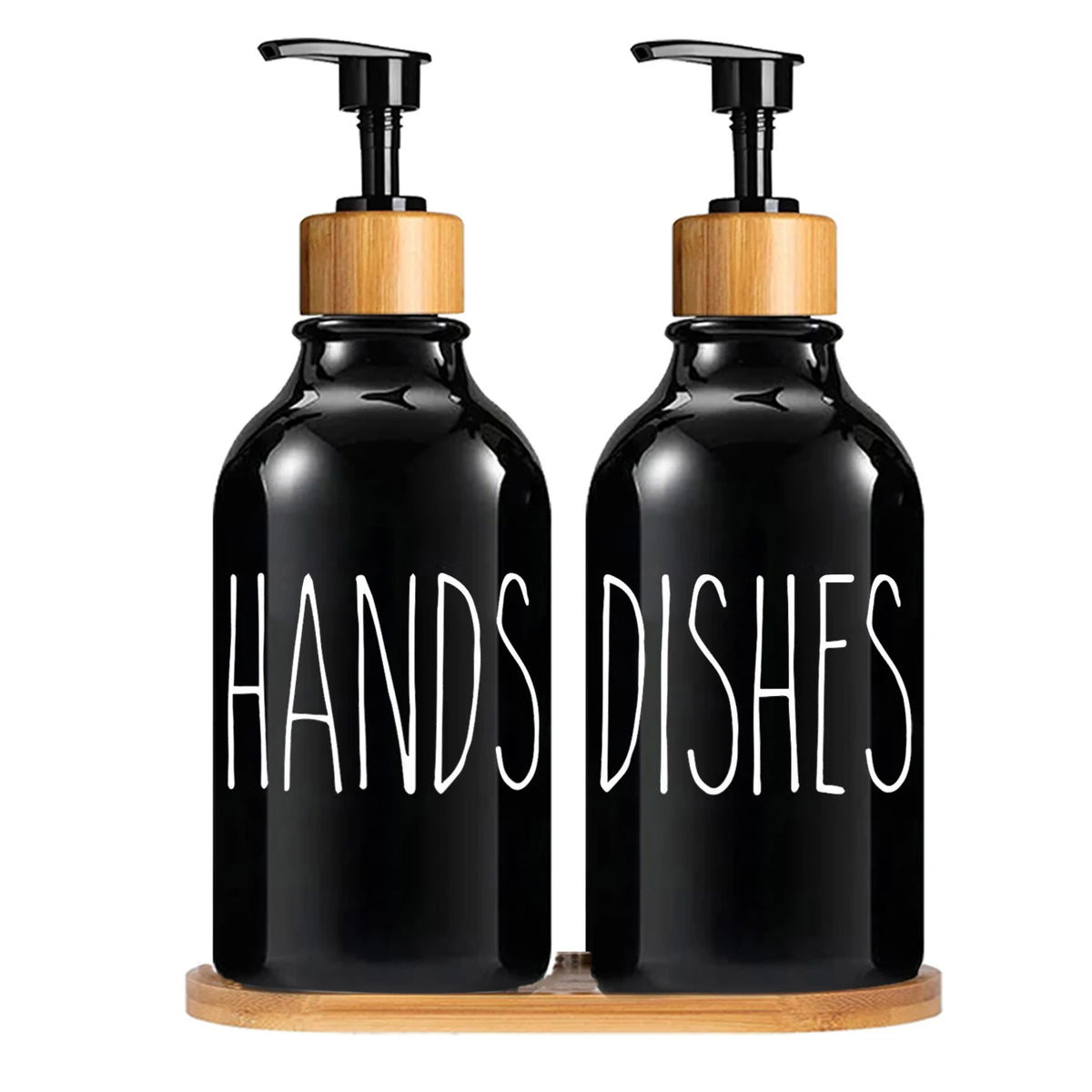 Farmhouse Hand & Dish Soap Dispenser Set