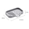 Premium Silicone Sink Organizer Tray with Drain – Kitchen Sponge & Soap Holder