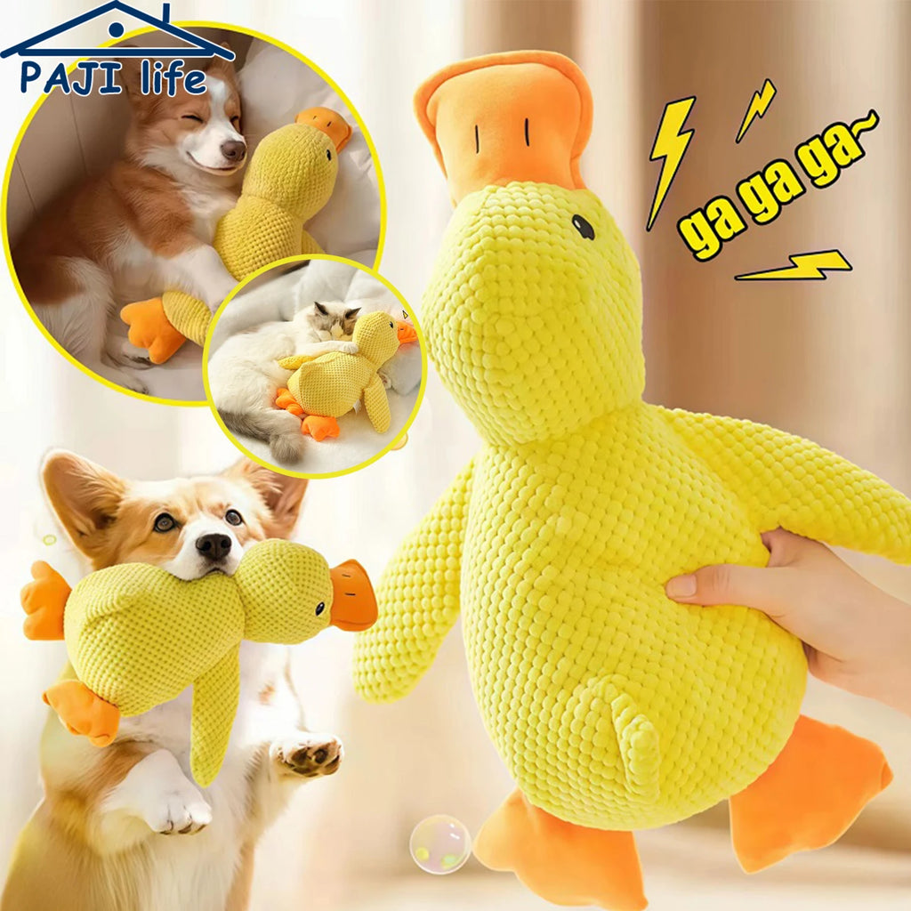 CloudRest™ Quacking Plush Duck Dog Toy