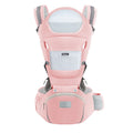 Ergonomic Baby Carrier with Hip Seat – Front Facing & Travel Backpack (0-2 Years)