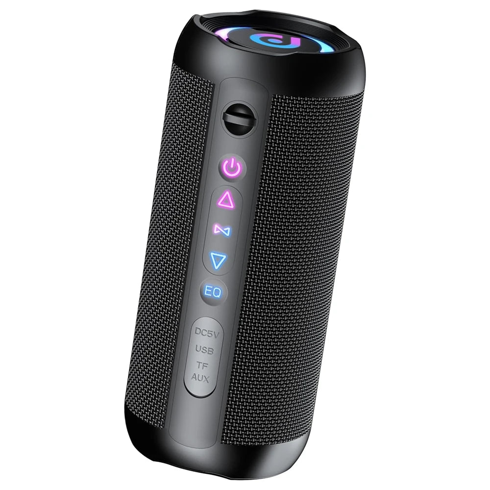 30W Bluetooth 5.4 Portable Speaker – IPX7 Waterproof, 30H Playtime, BassUp Stereo Sound, Wireless Outdoor Speaker for Party, Beach & Travel