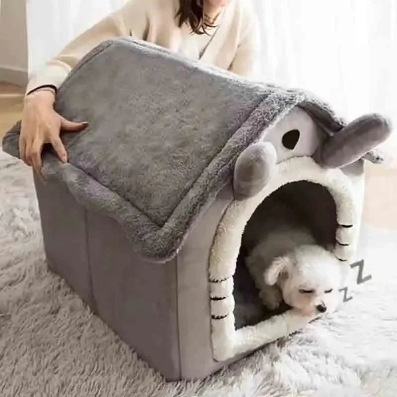 SnugglePaws™ Cozy Pet House Bed