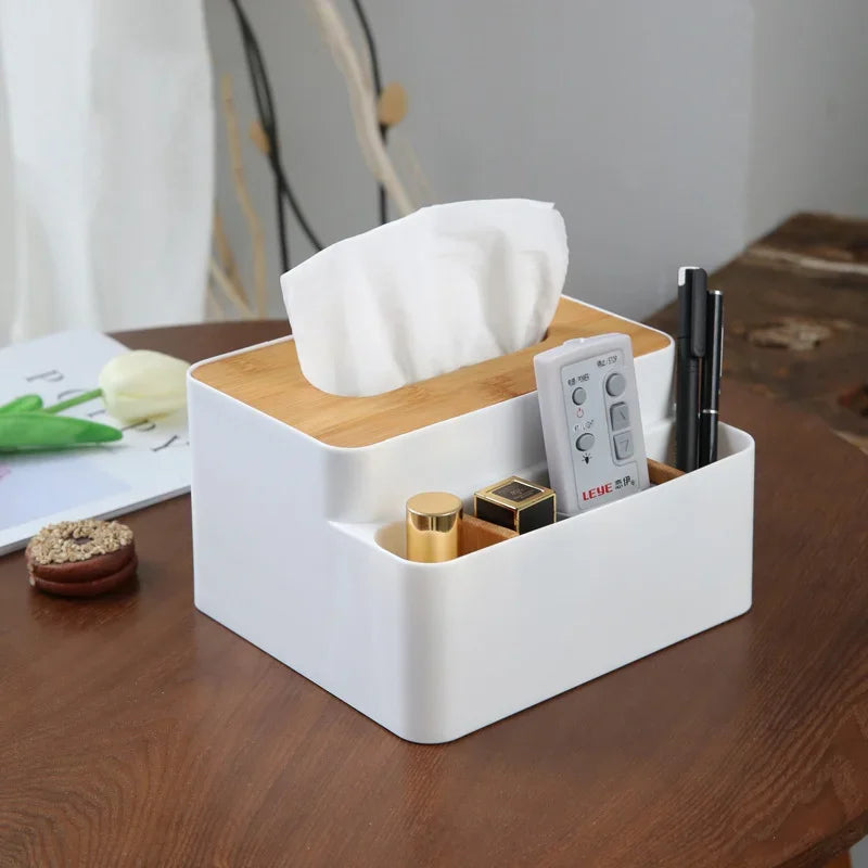 Desktop Organizer & Tissue Holder
