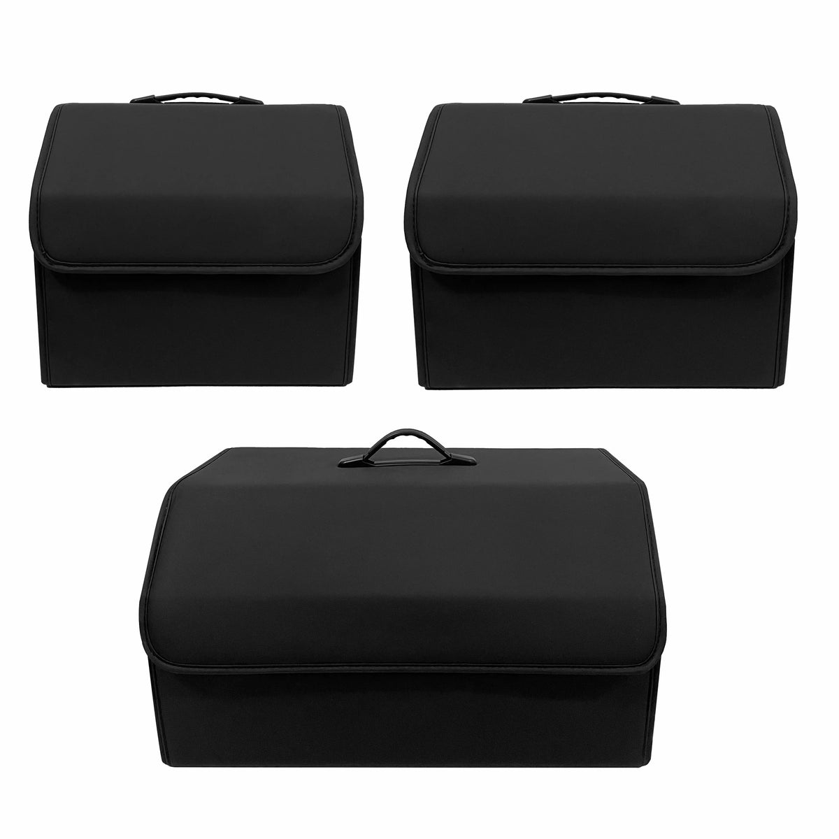 PU Leather Car Trunk Organizer