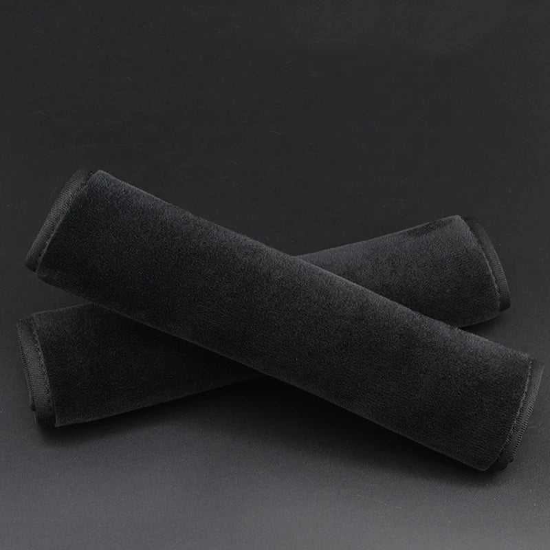 ComfortRide™ Seat Belt Shoulder Pads (2-Pack) - Soft Cushion Covers for Adults & Kids