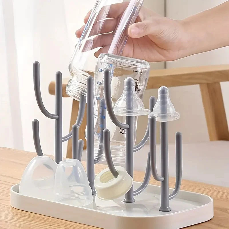 Baby Bottle Drying Rack Organizer