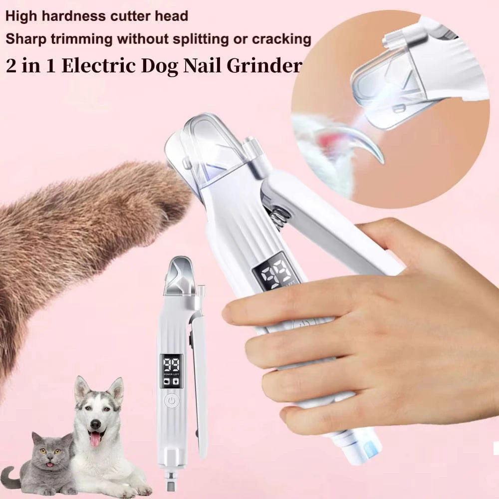 PawTrim Pro™ 2-in-1 Pet Nail Trimmer