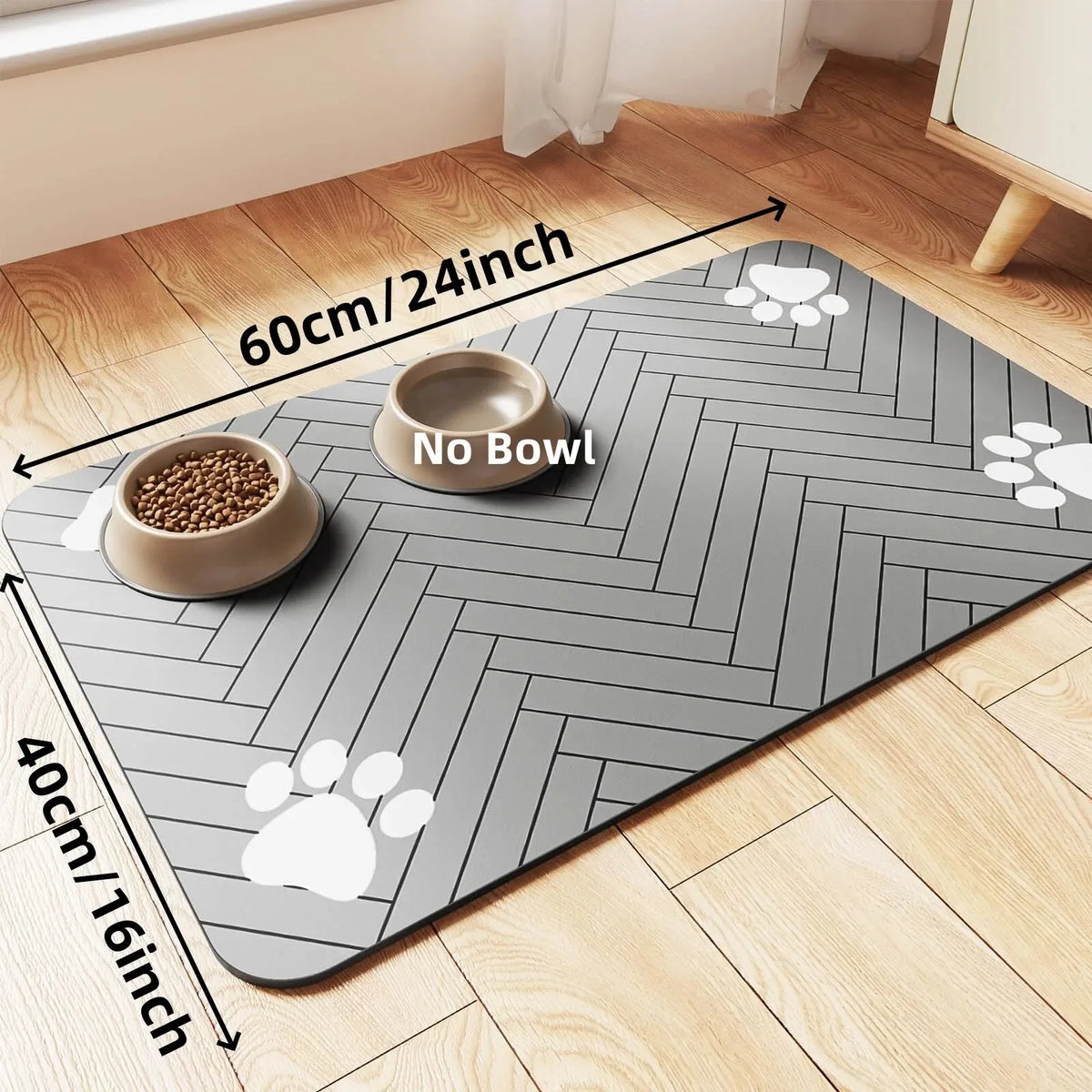 CloudRest™ Quick-Dry Pet Feeding Mat