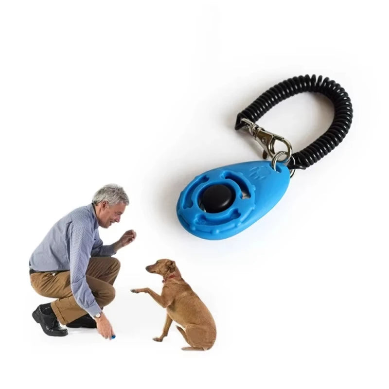 Pet Training Clicker with Wrist Strap – Dog & Cat Behavior Training Tool