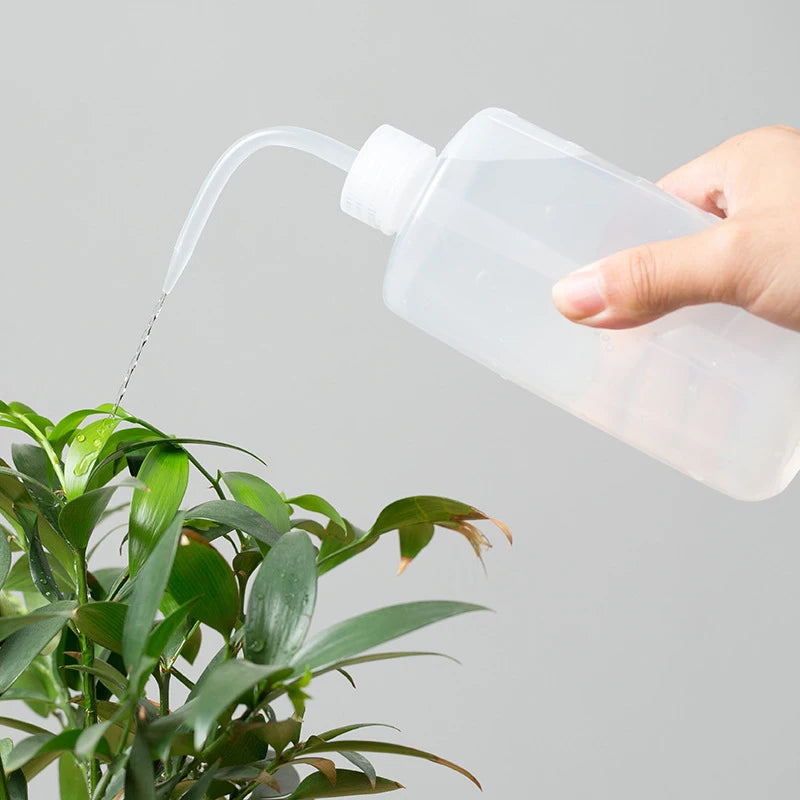 150/250/500mL Squeeze Watering Bottle with Long Spout – Precision Plant Watering Can for Succulents, Indoor Plants & Flowers