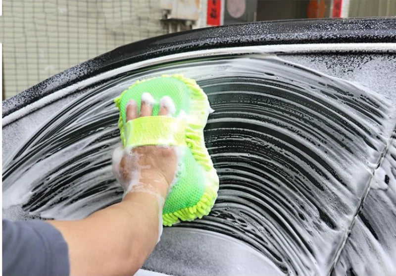 Premium Microfiber Car Wash Sponge Mitt