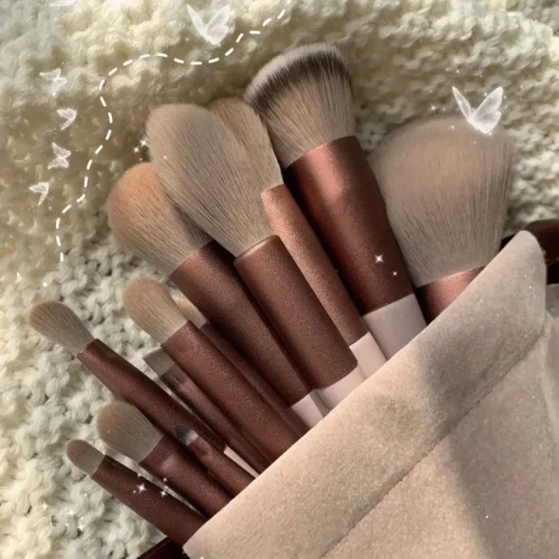 Professional 3/13/22pcs Makeup Brush Set – Premium Eyeshadow, Eyeliner, Foundation & Blending Brushes for Flawless Makeup Application