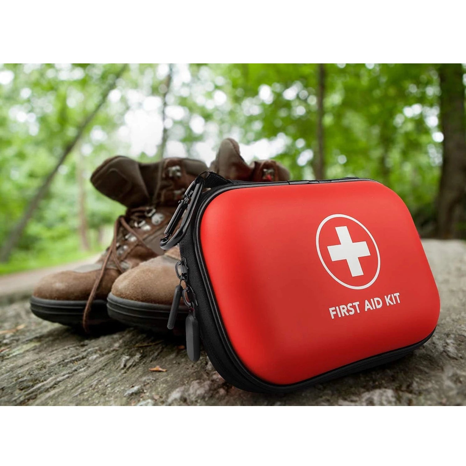 Premium 100-Piece Emergency First Aid Kit – Portable Medical Survival Kit for Home, Car, Travel, Camping & Hiking