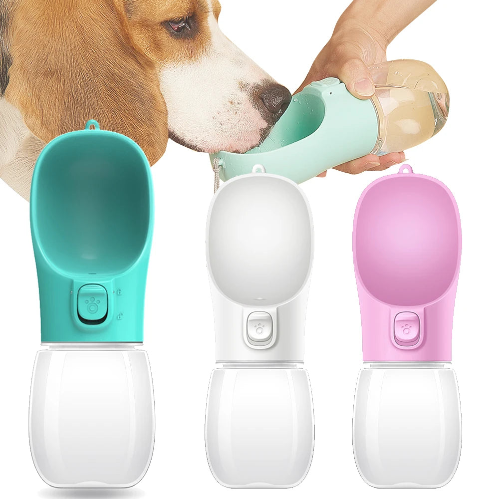 Portable Dog Water Bottle For Small & Large Dogs, Cats Outdoor Leakproof Walking Drinking Bowls