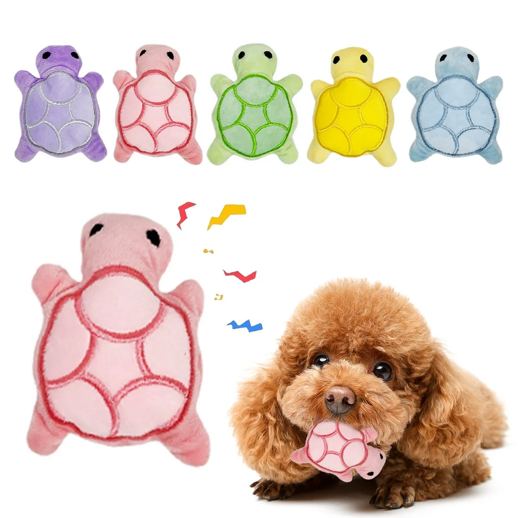 CloudRest™ Mini Turtle Plush Dog Toy
