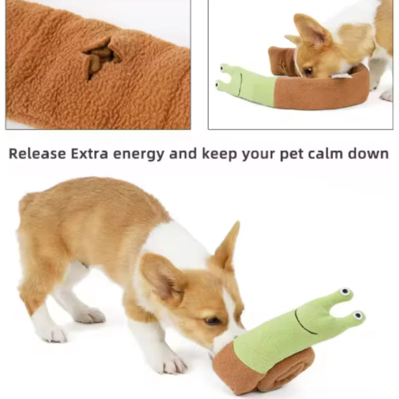 SnailSniff™ Interactive Treat Puzzle & Snuffle Toy