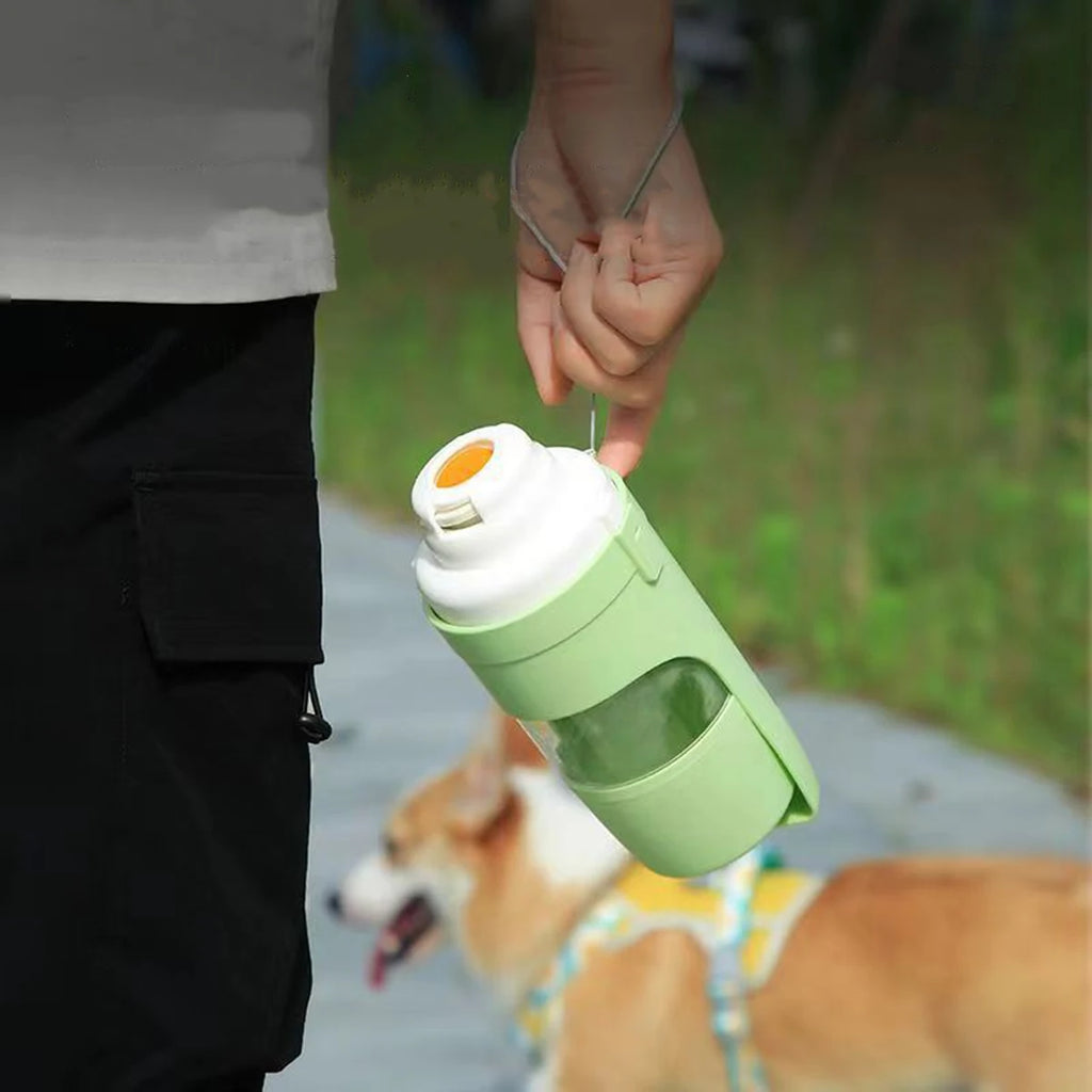 TravelPaws™ Portable Pet Water & Food Bottle