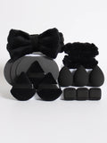 15-Piece Makeup Sponge & Beauty Blender Set with Spa Headband & Wristbands