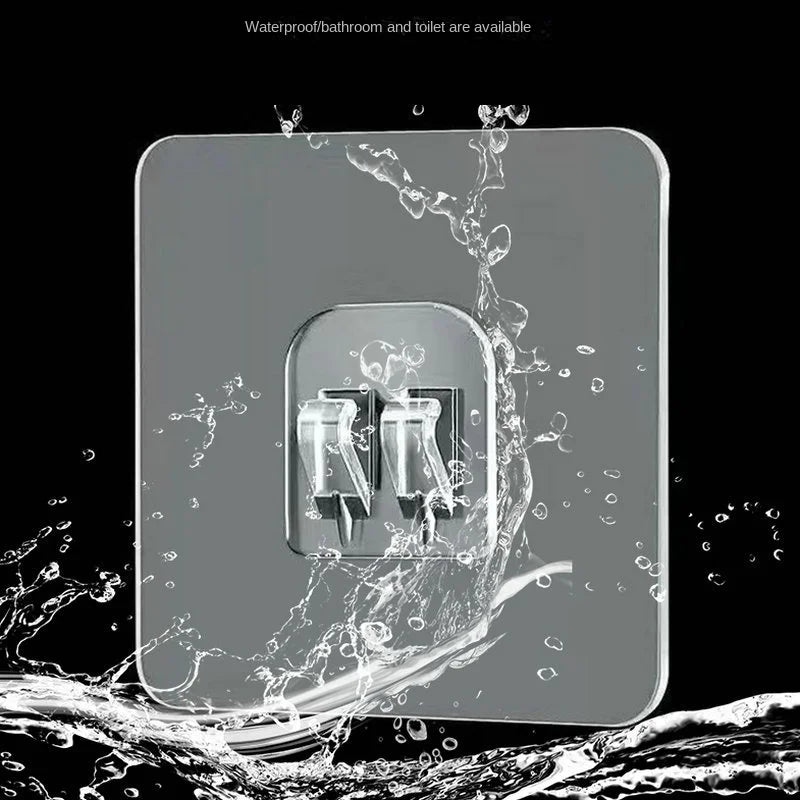 Heavy-Duty Shower Caddy Adhesive Hooks