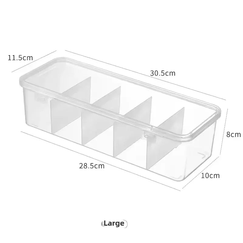 Clear Cable Organizer Storage Box