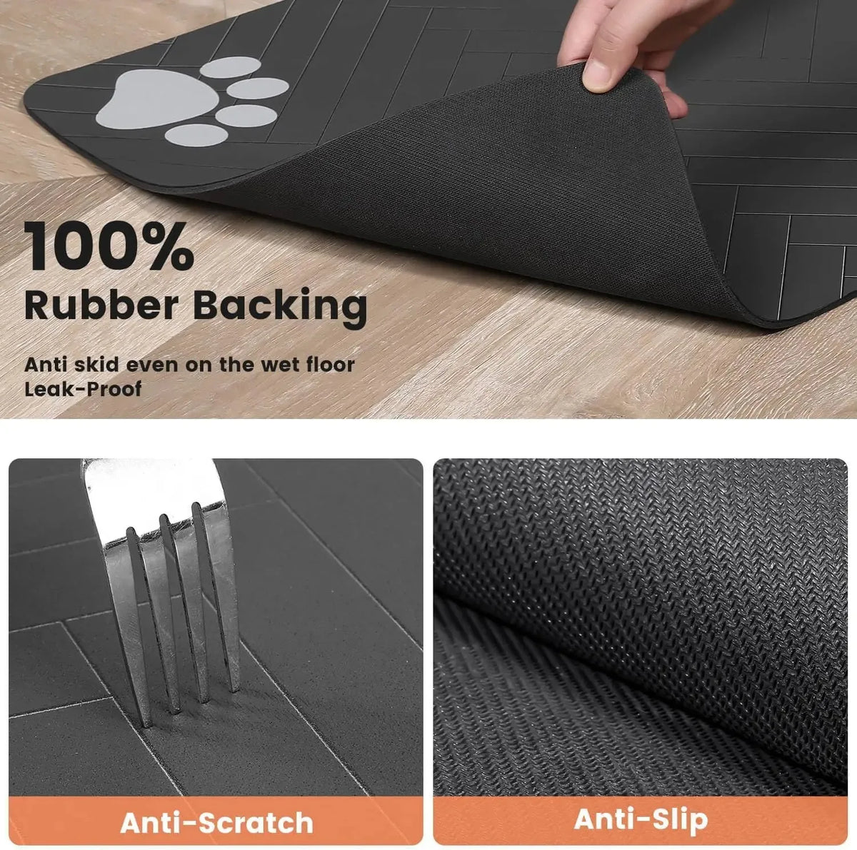 CloudRest™ Quick-Dry Pet Feeding Mat