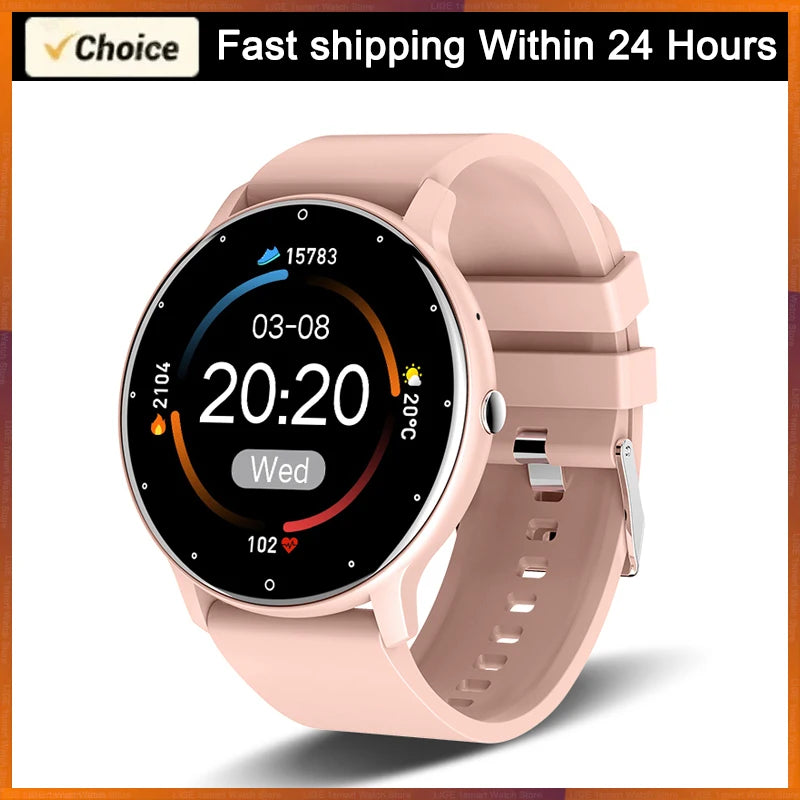 LIGE 2026 Smart Watch for Men & Women – Fitness Tracker with Heart Rate Monitor, Waterproof Sports Watch, Bluetooth Call & Activity Tracker for Android & iOS