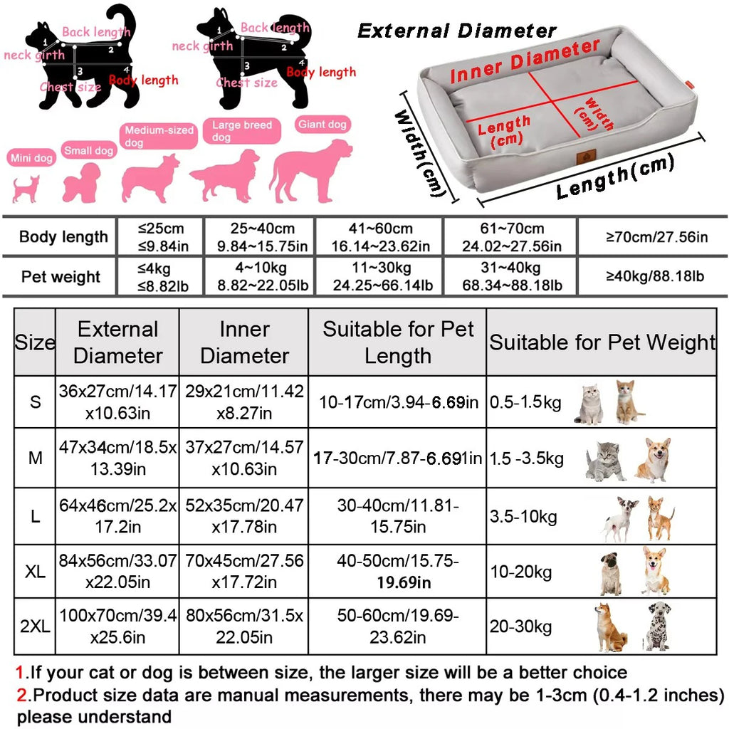 DreamNest™ Orthopedic Pet Bed