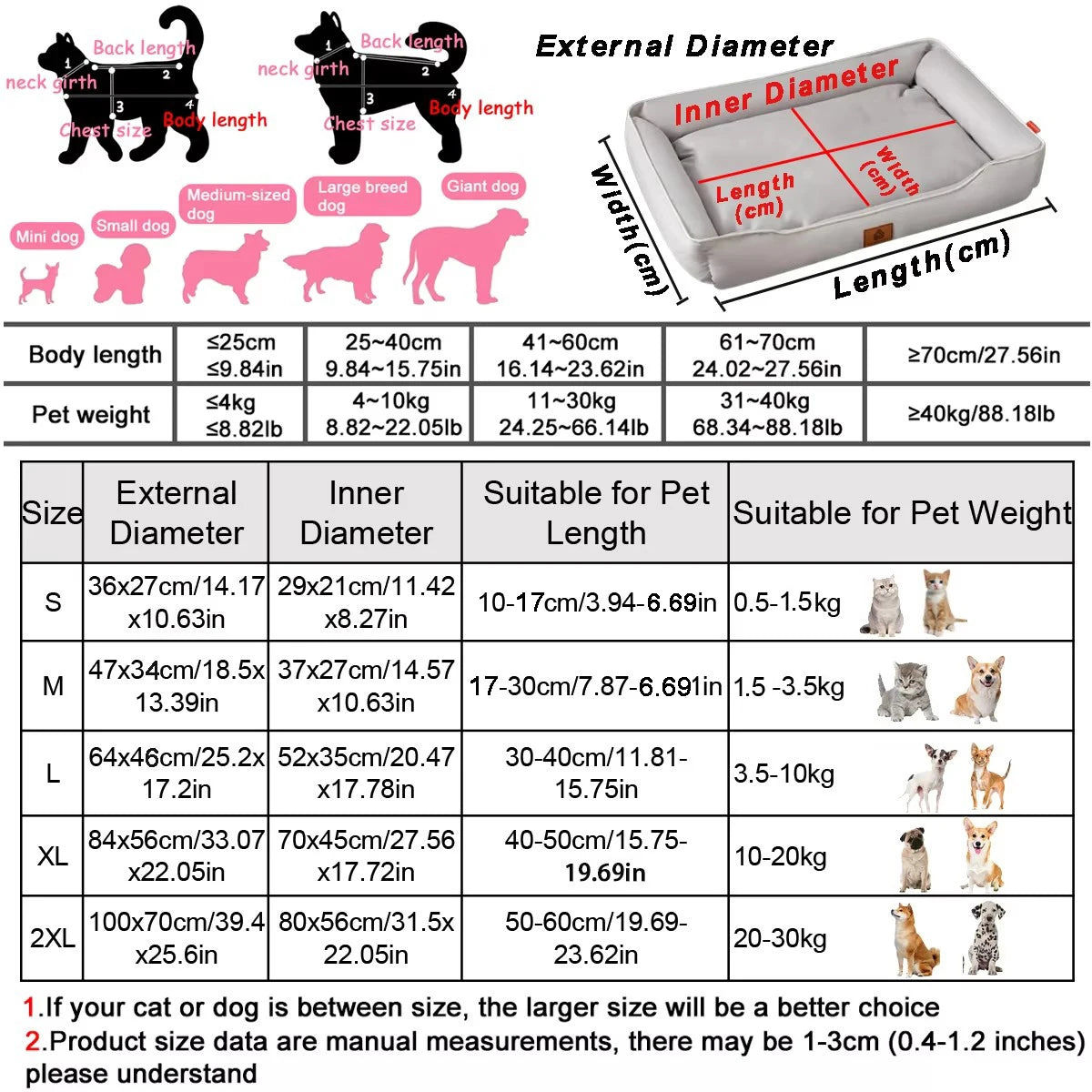 DreamNest™ Orthopedic Pet Bed