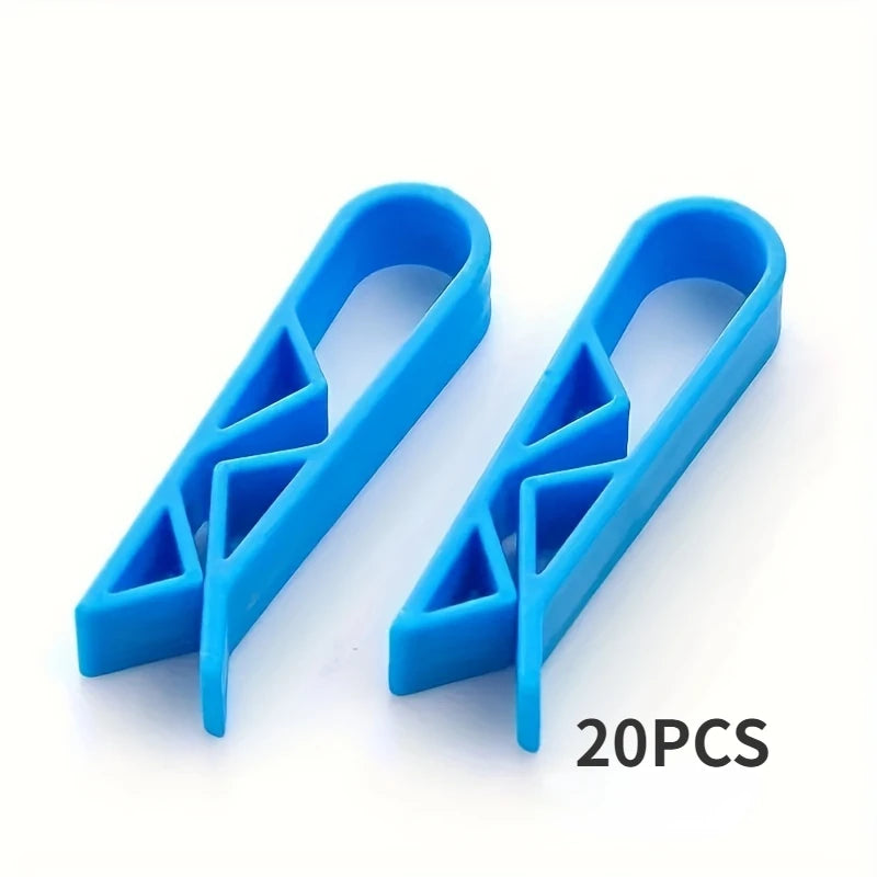 10 Non-Slip Trash Bag Holder Clips – Reusable Garbage Bag Clips for Kitchen, Bathroom & Office Bins